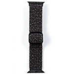 Ремешок XO BT06A с пряжкой Colorful buckle strap 38/40/41mm iWatch Band Starlight Black