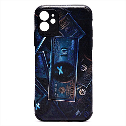 Задняя накладка SC310 для iPhone 11 (002) (black)
