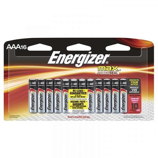 Элемент питания ENERGIZER LR03 BL-16 Max