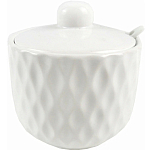 Сахарница "Жемчужная волна" 520 мл с ложкой в подарочной упаковке арт.MFK07949