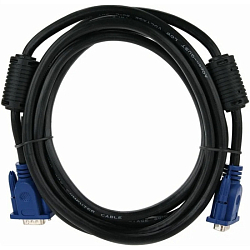 Кабель VGA <--> VGA  3.0м AOpen ACG341AD-3M, 2 фильтра