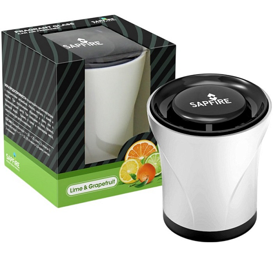 Ароматизатор SAPFIRE FRAGRANT GLASS - "лайм и грейпфрут"