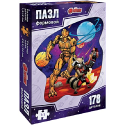 Пазл формовой «Космические стражи», 178 элементов, Марвел 10261211