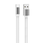 Кабель USB <--> Type-C  1.2м BOROFONE BU8 Glory плоский, белый