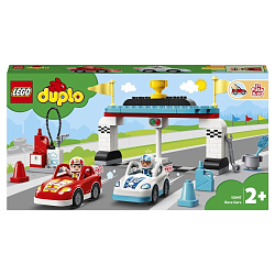 Конструктор LEGO DUPLO 10947 Гоночные машины УЦЕНКА