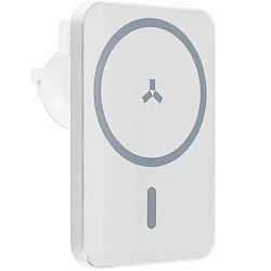 Автомобильный держатель ACCESTYLE  Crimson MS15W белый, с БП зарядкой