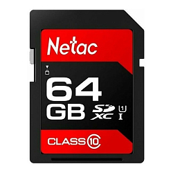 SD 64GB NETAC P600 U1/Class 10