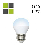 E27 шарик G45