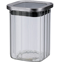 Банка для сыпучих продуктов REGENT Linea Desco 74-710, 0,85л