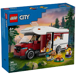Конструктор LEGO CITY 60454 Туристический фургон для отдыха и приключений