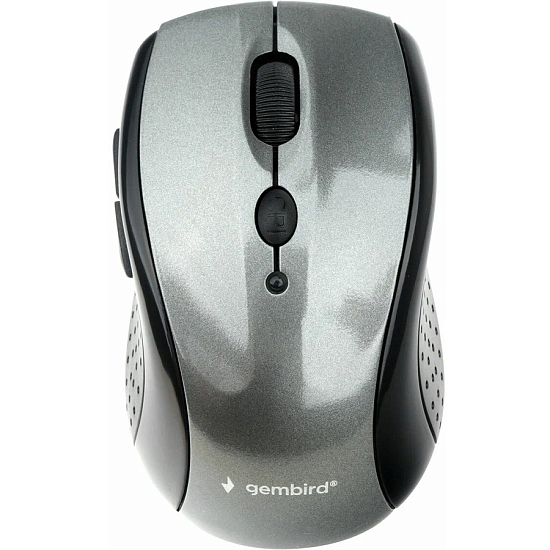 Мышь БП GEMBIRD MUSW-430 серый глянец