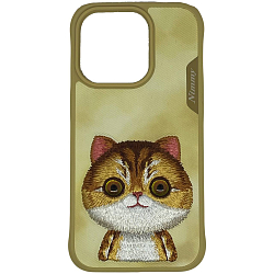 Задняя накладка с вышевкой NIMMY для iPhone 14 Pro