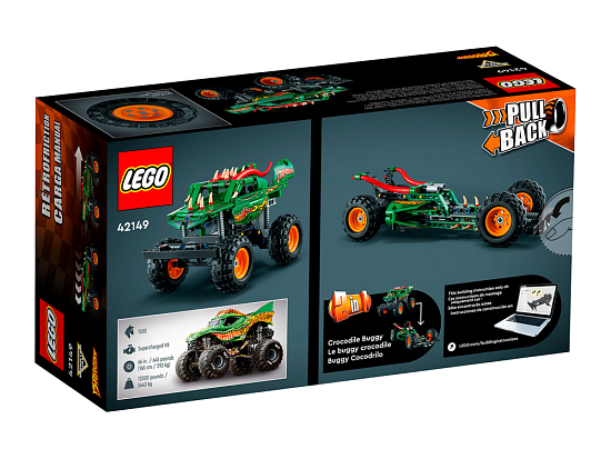 Конструктор LEGO Technic 42149 Monster Jam Дракон