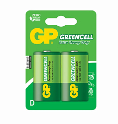 Элемент питания GP R20 GREENCELL BL-2