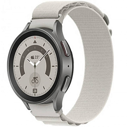 Тканевый ремешок MUTURAL ALPINE LOOPBACK SERIES для Apple Watch 38-41мм белый