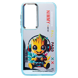 Задняя накладка PC092 для Samsung Galaxy A35 (груд) (transparent)