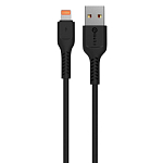 Кабель USB <--> Lightning  1.0м FUMIKO CA01 черный