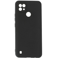 Задняя накладка ZIBELINO Soft Matte для Realme C21 (черный) защита камеры