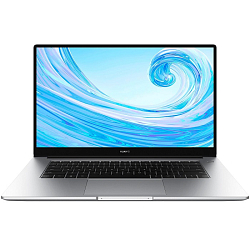 Ноутбук 15.6" Huawei MateBook D 15 BoM-WFP9 (AMD Ryzen 7-5700U/ 8GB/ SSD 512GB/ DOS) silver