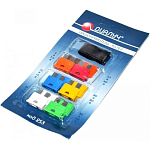 Предохранители флажковые в блистере "ДИАЛУЧ" (12 шт., с пинцетом)