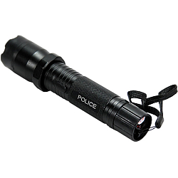 Фонарик ШОКЕР LED сверхяркий1101 (1L, 1*18650, ZOOM) (100)(S6135S)