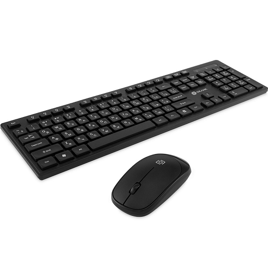 Клавиатура+мышь БП OKLICK S255W черный