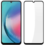 Противоударное стекло 9D GLASS для Samsung Galaxy A15 черное