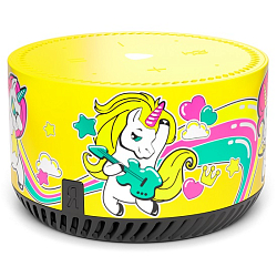 Умная колонка Яндекс. Станция Лайт Желтый Rainbo Unicorn