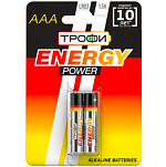 Элемент питания ТРОФИ LR03 ENERGY POWER BL-2 (40/480/23040)