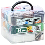 Набор для валяния из шерсти в контейнере, 36 цветов 9942520