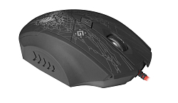 Мышь DEFENDER Doom Fighter GM-260L, USB черная