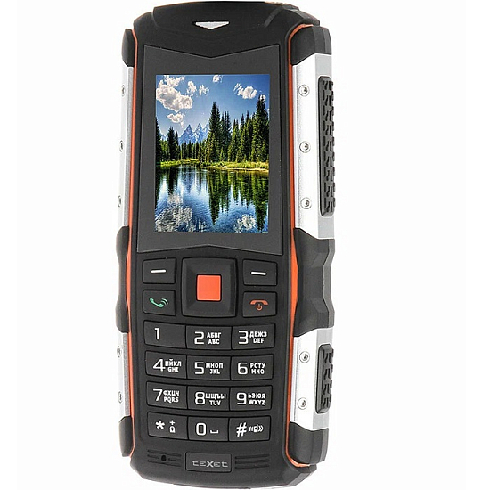 Телефон TEXET TM-513R черно-оранжевый