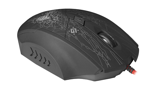 Мышь DEFENDER Doom Fighter GM-260L, USB черная