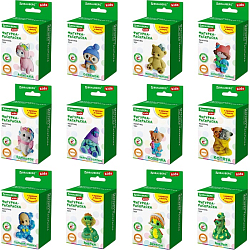ФИГУРКА ИЗ ГИПСА BRAUBERG KIDS с красками и кистью для росписи МИКС 665203