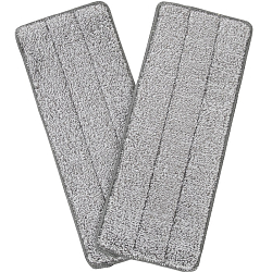 Насадки МОП для швабры (кармашки с 1-й стороны) КОМПЛЕКТ 2шт, микрофибра, 33*12,5см, LAIMA, 608143