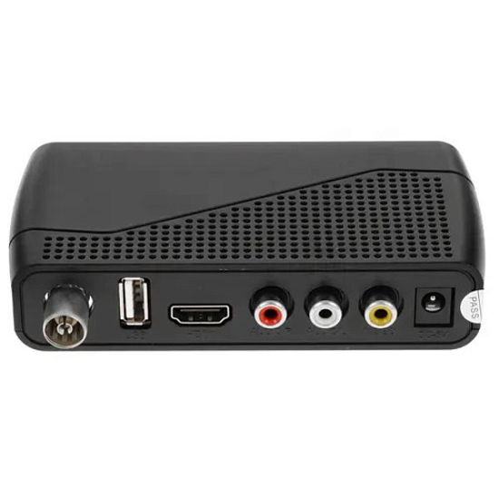 Ресивер DVB-T2 HYUNDAI H-DVB500 черный