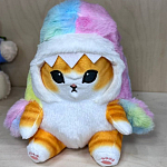 Мягкая игрушка Кот акула 20 см