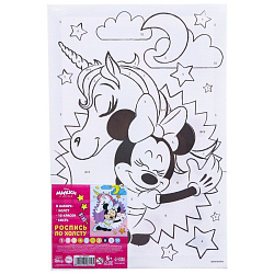 Картина по номерам "Самой красивой" 20 х 30 см, Минни Маус