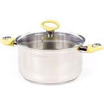 Кастрюля 5.5л Dolcezza "BERGAMO" с крышкой