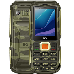 Телефон BQ 2430L Tank Connect Camouflage+Gold
