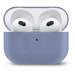 Силиконовый чехол ISA для AirPods 3 Silicone lavender