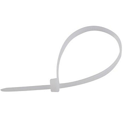 Хомут-стяжка КRONUS 2,5х150 белый (100шт./уп.) (1/400)