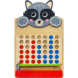 Настенный бизиборд "Енотик" в/к 43*30,5*6 см ББ617