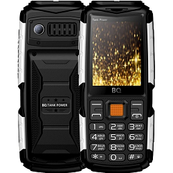 Телефон BQ 2430 Tank Power Black&silver