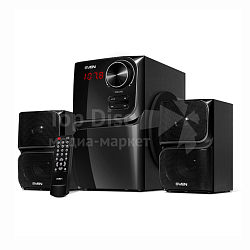 Колонки 2.1 SVEN MS-305, чёрный (2*10т+20Вт)