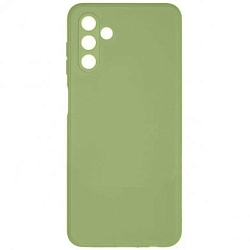 Задняя накладка ZIBELINO Soft Matte для Samsung A04s 4G/A13 5G (оливковый) с микрофиброй