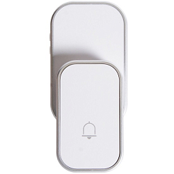 Звонок БП СИГНАЛ С01 белый (от сети, кнопка от бат. 1*А23)