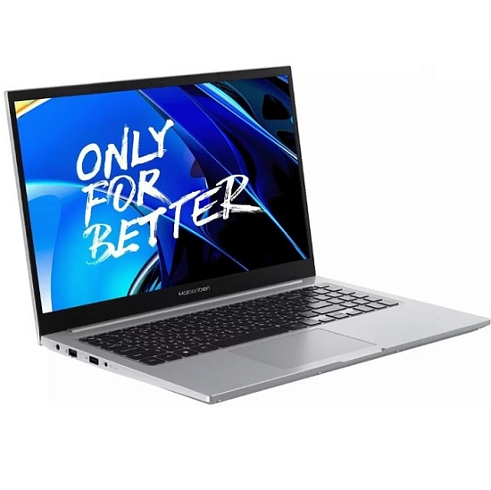 Ноутбук 15.6" Maibenben B115B (AMD Ryzen 7-5825U/ 16 GB/ SSD 512 ГБ/ Win11Pro) (B115B-R752UMF1SPSRE2), серебристый 