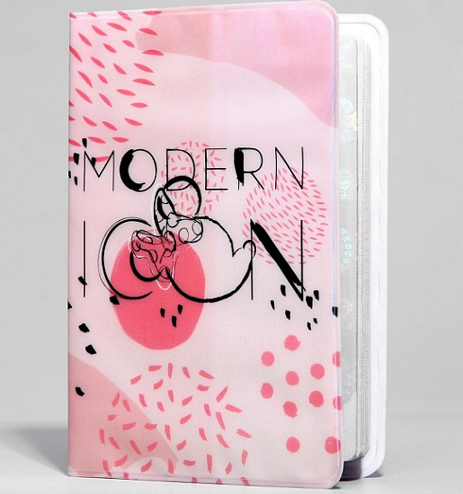 Обложка для паспорта "Modern icon", Минни Маус   5485729