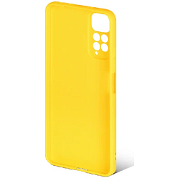 Силиконовый чехол DF для Xiaomi Redmi Note 11/11s DF xiCase-61 (yellow)